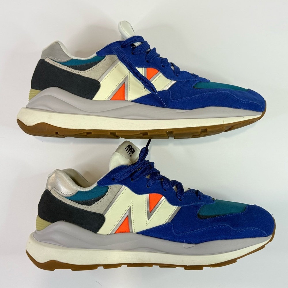 New Balance 57 40 Incubation Pack Team Royal Orange Sneakers Size 11 M5740DC1 - Picture 6 of 11